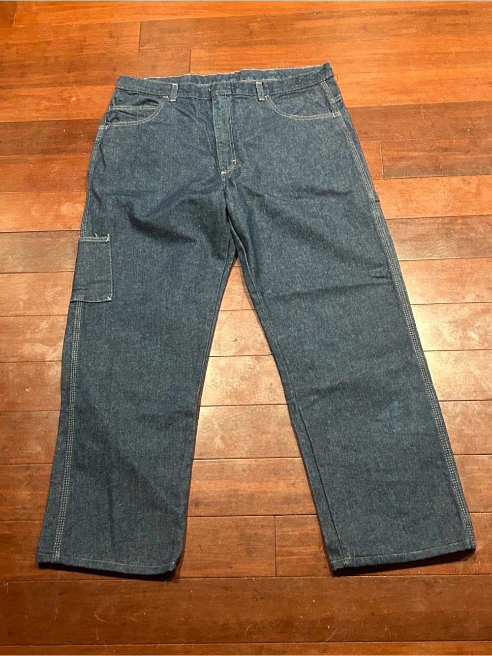 Bulwark Excel FR Denim Dungaree Carpenter Jeans PEJ8N2 Mens 38x37 ATPV 20.7 CAT